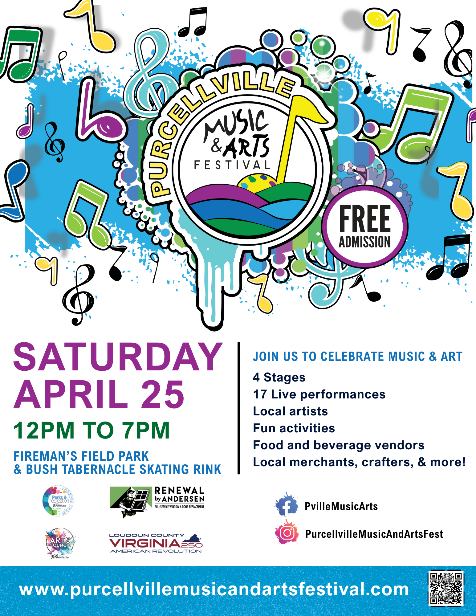 2026 Purcellville Music and Arts Festival